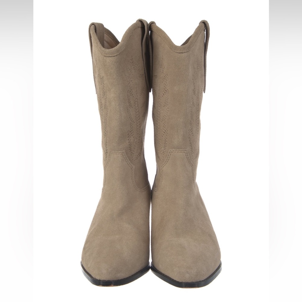 Isabel Marant suede Duerto leather western Boots US9 EUE41 - Picture 2 of 10